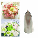 Piping Pastry Tip Icing Stainless Steel Cake Decorating Flowers Leaves Nozzle