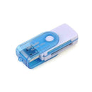 4 IN1 Micro SDs to USB Multi-Card Memory Card Adapter CAB3 Sup 128GB 7Y6R N1Y4