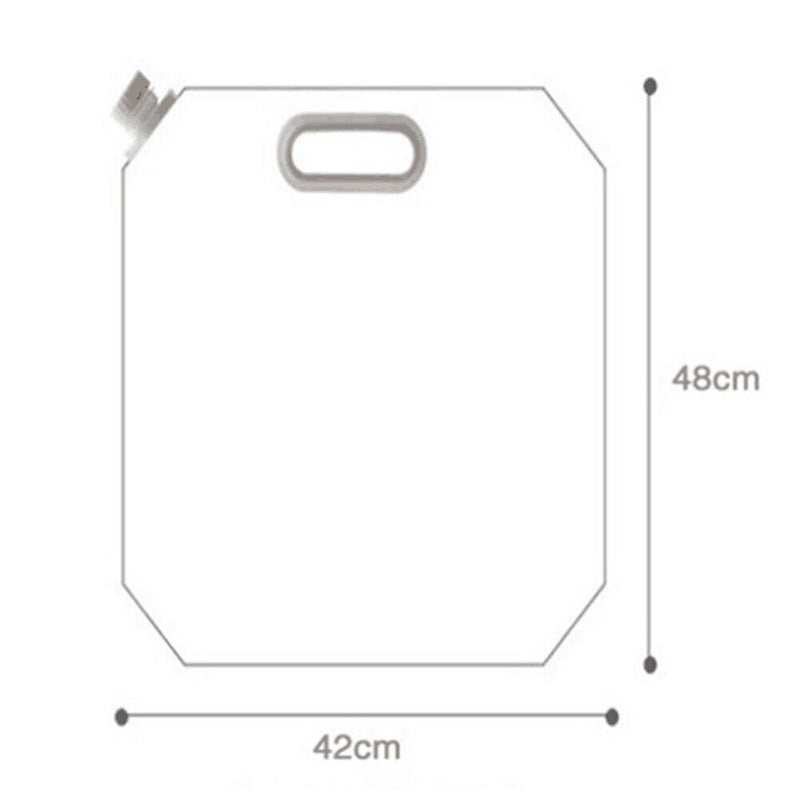 Foldable Portable Outdoor Camping Cooking Picnic BBQ Water Container Bag Carr