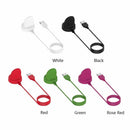 USB Charger Cradle Stand for Galaxy Watch 5/5 Pro/4/Active 1/Active 2 (Rose Red)