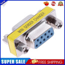 RS232 DB9 9-Pin Female to Female Serial Port Connector Adapter Converter