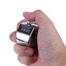 Digital Hand Tally Counter 4 Digit Number Manual Counting Golf Clicker
