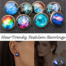 Jewelry Ear Stud Magic Eclipse Star Luminous Moon Earrings Hemisphere Earrings
