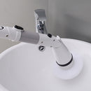 4pcs Electric Clean Turbo Brush Cleaner Bathroom Bathtub Kitchen Scrubber Newly