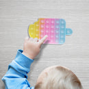 Silicone Luminous Push Bubble Sensory Anti Stress Fidget Toys (Tricolor) Newly