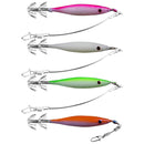 Squid Artificial Bait Jig Hook Octopus Cuttlefish Fishing Lure (Luminous Si