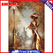 Oil Paint By Numbers Romantic Couples Coloring Picture Drawing