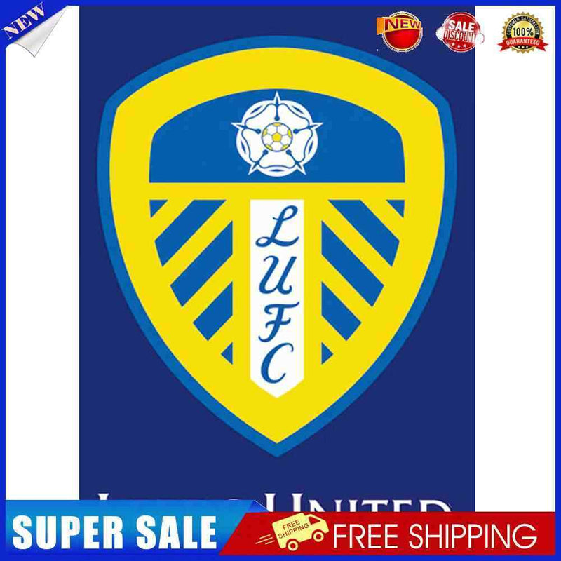 #A Leeds United 5D Square Diamond Diamond Painting DIY Cross Stitch (Nx036)