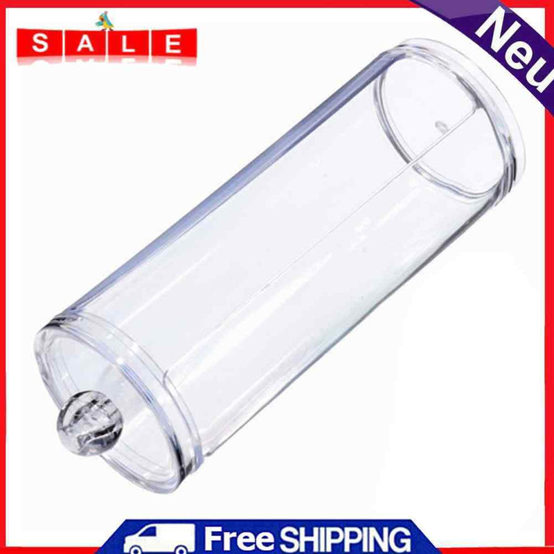 Round Container Memory Case Constitution Wattepad Box Organizer Remover Pap