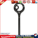 150kg Descender Climbing 9-Ring Downhill Rappelling Equipment (Black) Newly