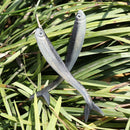 Silicone Gear 8cm/2g Worms Fish Lure Jig Head Maggot Fishing Bait Soft Shrimp