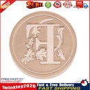 Retro Flower Letter Envelope Sealing Wax Copper Seal Stamp Post Decor(F) Newly