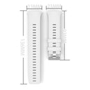 Silicone Watch Strap Wristband Bracelet Band for Polar Vantage V (White) Newly