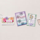 Silicone Flower Square Border Seal DIY Stamping Scrapbook Paper Cut Dies Mould