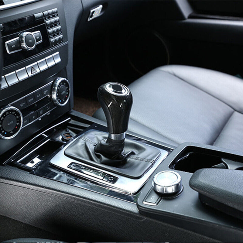 ABS Plastic Car Gear Shift Knob Cover for Mercedes Benz A C E G GLS GLK Class