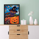 5D Diamond Painting DIY Halloween night Full Drill Round