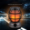 LED Solar Barn Lantern Lamp Portable Outdoor Camping Light Emergency Lighting