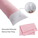 Full Body Pillowcase High-Quality Comfy Breathable Long Bed Throw Pillow Co
