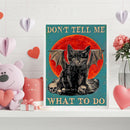 Full Embroidery Halloween Cat Printed Cross Stitch 11CT 3 Strand Cotton Kit
