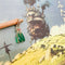 Drop-Shaped Party Jewelry Women Earrings Anime Peripheral Green Gem Earrings