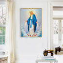 12x16 inch DIY Irregular Drill Diamond Painting Man in Gown Mosaic Picture Gift