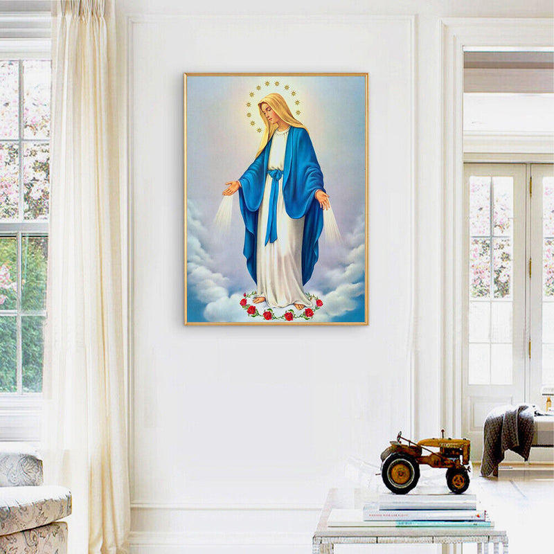 12x16 inch DIY Irregular Drill Diamond Painting Man in Gown Mosaic Picture Gift