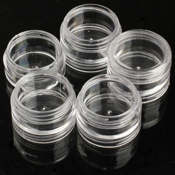 Nail Art Tip Sequin Drill Storage Box Case Organizer Empty 25 Compartments