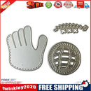 DIY Glove-shaped Cutting Dies Stencil Scrapbooking Embossing Template(A)