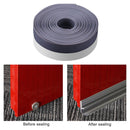 Door Window Bottoom Seal Strip Windproof Self Adhesive Sealing Tape (Grey) Newly
