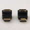 90 Degree + 270 Degree HDMI Male and Female Right Angle Adapter Male
