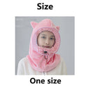 Cat ears Cycling Ski Flannel Windproof Anti Dust Face Cover Winter Hedging cap