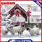 Frameless Oil Paint By Numbers DIY Snow Sheep Picture Craft Room Decoration Kit
