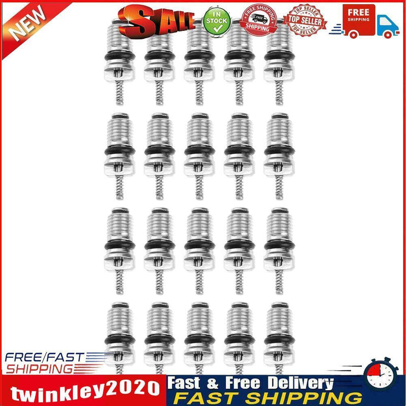 20pcs R134a Car Automotive A/C Air Conditioning Refrigerant Valve Cores Newly