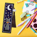 2pcs Creative DIY Diamond Painting Bookmark Leather Tassel Tags Art (SQ063)