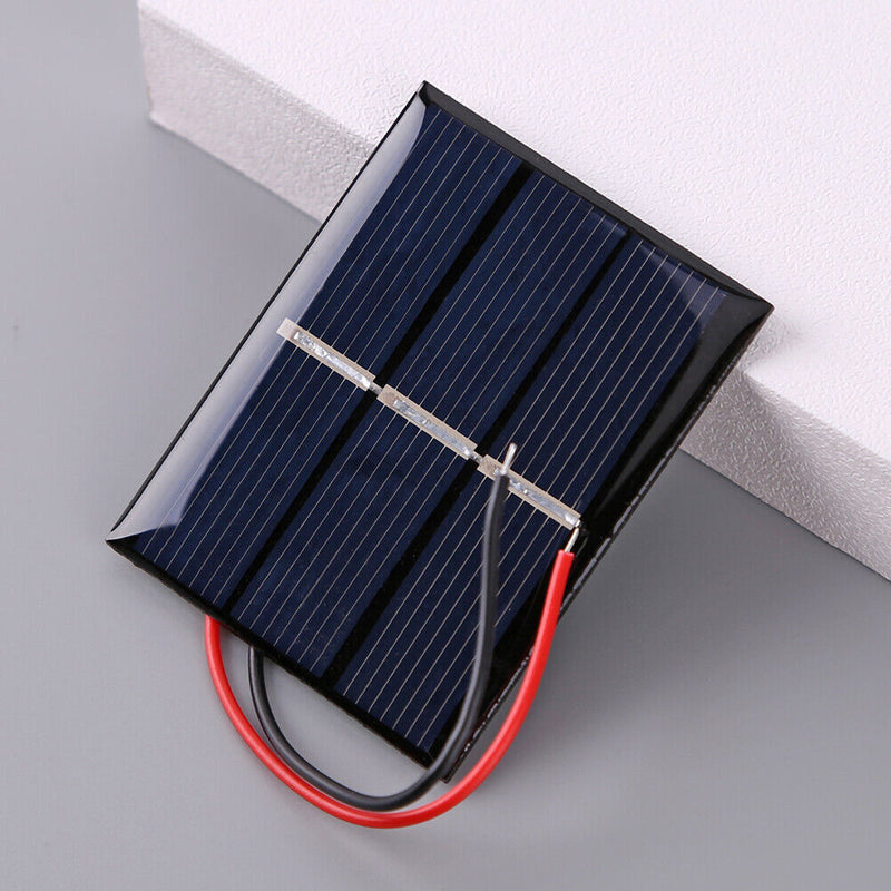 0.4W 1.5V Solar Panel with Wire Mini Solar System DIY for Battery Cell Char