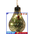Christmas LED Tree Hanging Bulb Decoration Luminous Warm Light Pendant (2)