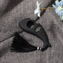 2035P Tassel Fish LCD Digital Electronic Meditation Beads Counter (Black) Newly