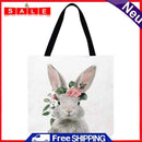 Garuru-Jidong Rabbit Shopping Bag, Printed, Large Handbag