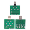 3 in 1 Phone Flex Test Board Micro USB 8 Pin Type-C Battery Power Charging
