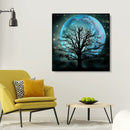 5D DIY Diamond Painting Full Drill Tree and Moon Cross Stitch Embroidery Decor
