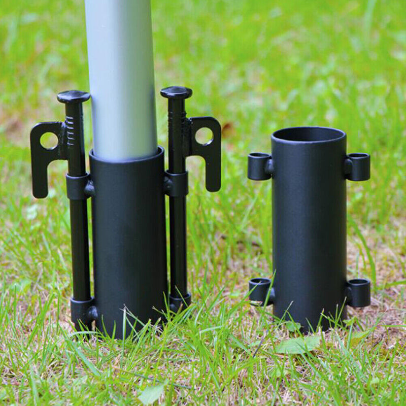 Awning Rod Holder Outdoor Camping Fixed Tube Windproof Awning Pole Accessories