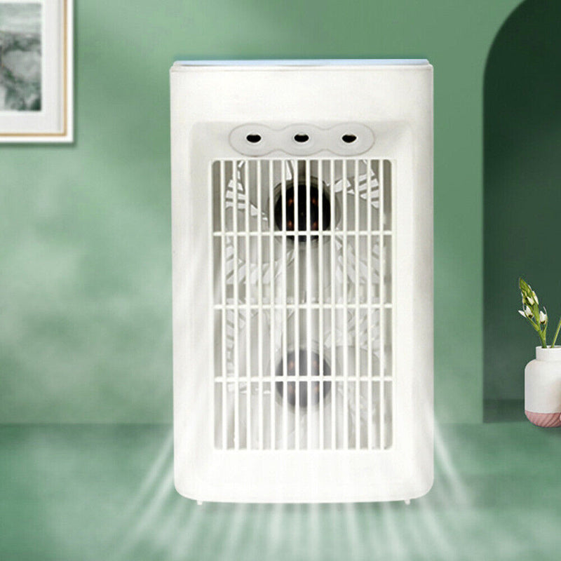 USB Mini Cooling Fan Air Purifier Desktop Humidifier Summer Air Conditioner