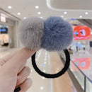 Girls Lovely Elastic Hair Rope Hair Rings Hair Accessories Pompom Hairbands