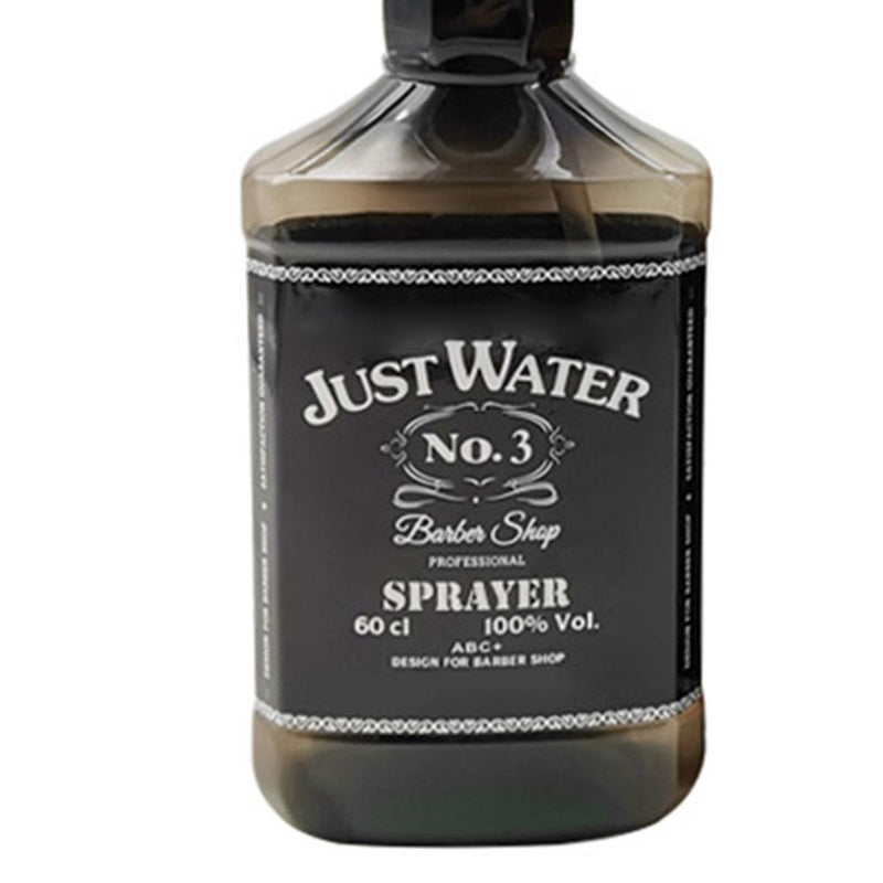 350ml Hairdress Spray Bottle Retro Salon Barber Hair Water Sprayer (Black) Newly