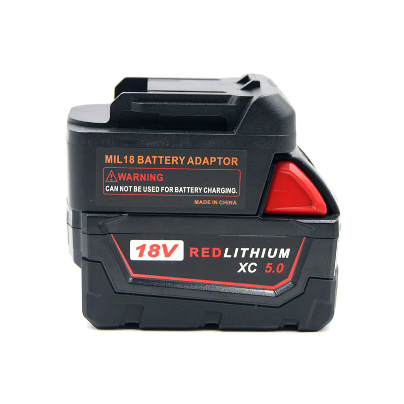 For M18 18V Milwaukee transitioning to Makita 18V BL-Li-ion Battery Tool Adapter