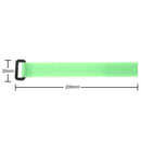 Nylon Fish Pole Belt Holder Tie Fastener Hook Loop Fishing Gadgets (Green)
