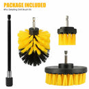 26x Car Detailing Brush Set Polishing Sponge Air Vents Rim Wheel Scrubber