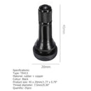 TR413 Snap-in Rubber Tubeless Tire Valve Stems for Car Motorcycle (25pcs)