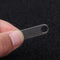EDC Multi Tool Blank Titanium Plate DIY Name Tag Keyring Pendant Anti-Lost Pet
