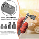 Impact Reducer Adapter Socket Wrench 1/4 3/8 Drive Air Ratchet  (4PCS )